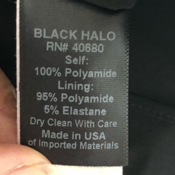 Black Halo Penelope Off-the-Shoulder Floral Circle Dress - Picture 6 of 7